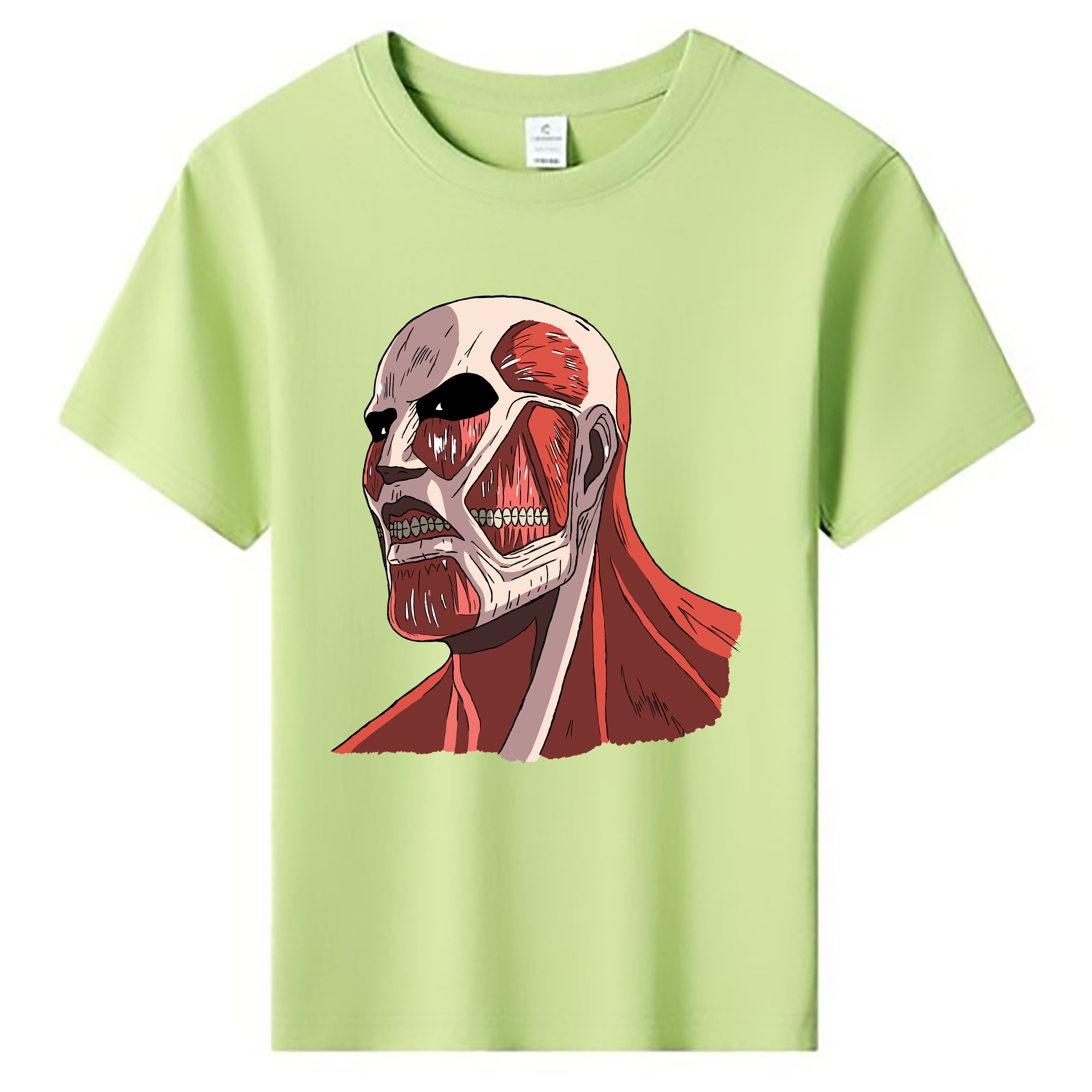 （画像用） 進撃の巨人 Attack on Titan 綿100％キッズTシャツ（フロントプリント）